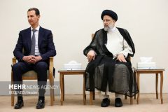 دیدار رئیس‌جمهور سوریه و هیئت همراه با رهبر معظم انقلاب