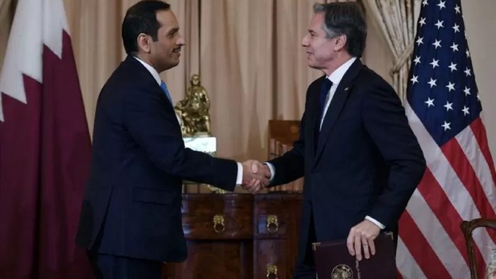 گفت‌وگوی وزرای خارجه آمریکا و قطر درباره برجام