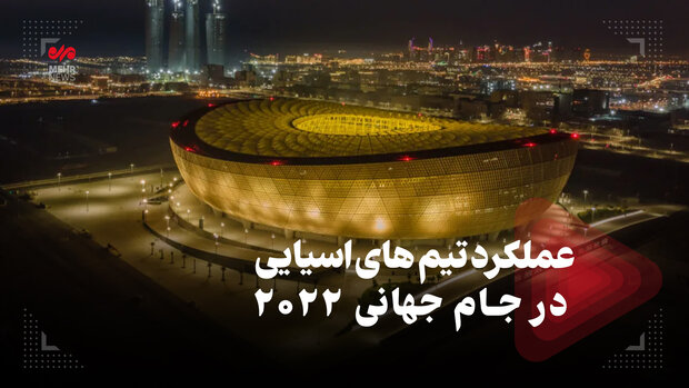 عملکرد تیم‌های آسیایی در جام جهانی ۲۰۲۲ قطر