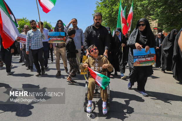 راهپیمایی روز جهانی قدس –  یزد