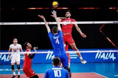 جدال سخت تیم ملی والیبال ایران با ایتالیا پس از شوک مصلحتی